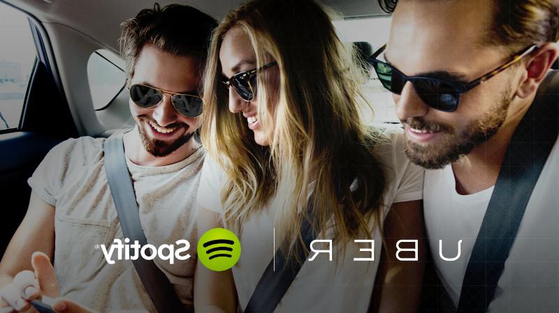 Uber and Spotify cross promotion